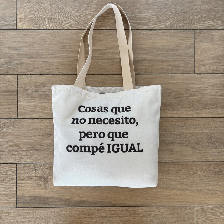 BOLSA TOTE - NO NECESITO